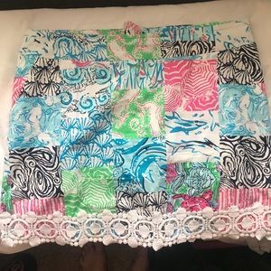 Lilly Pulitzer Marigold Skort Multi Osterville 10
